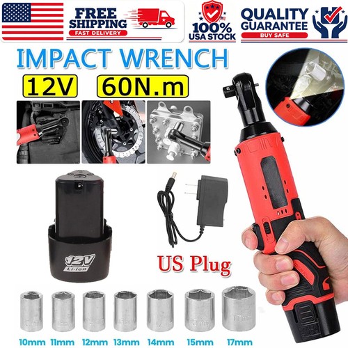 Electric cordless ratchet - ratchet, 3/8"